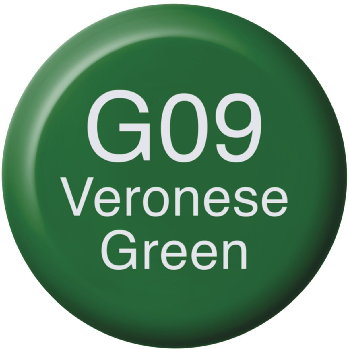 Copic Tinten-Nachfüllung G09 Tintenglas – Veronese Grün, 12 ml, für Copic Classic, Copic Sketch, Copic Ciao und andere