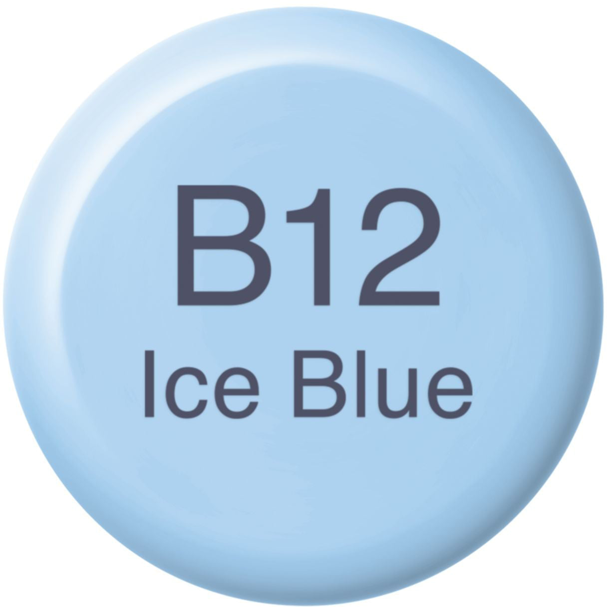Copic B12 Tintenglas – Ice Blue, 12 ml, für Copic Classic, Sketch, Ciao und andere