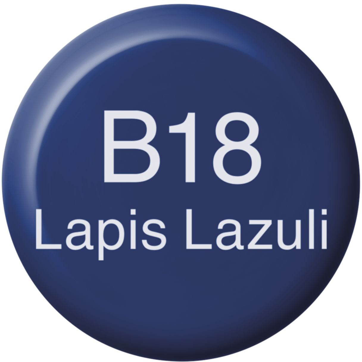 Copic Tintenfläschchen – Lapis Lazuli (B18), 12 ml, für Copic Classic, Copic Sketch, Copic Ciao und andere