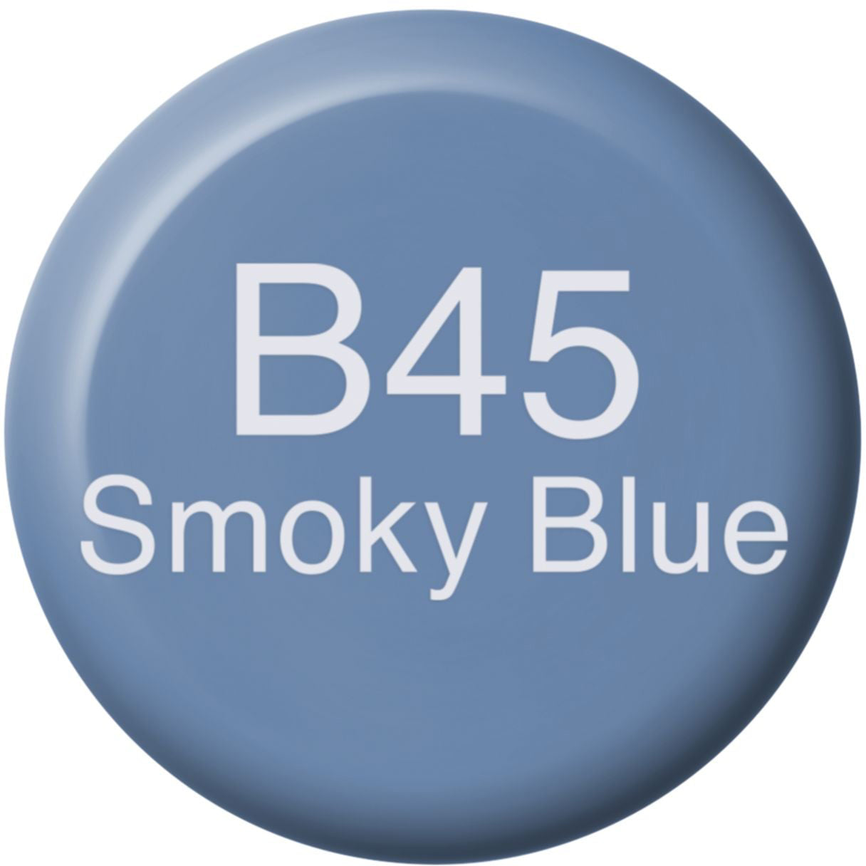 Copic B45 Tintenglas – Smoky Blue, 12 ml, für Copic Classic, Copic Sketch, Copic Ciao und andere