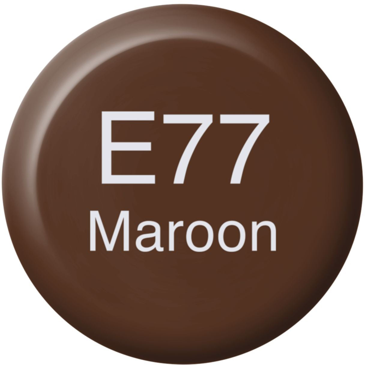 Copic Nachfülltinte – Maroon E77 – 12 ml – für Copic Classic, Copic Sketch, Copic Ciao