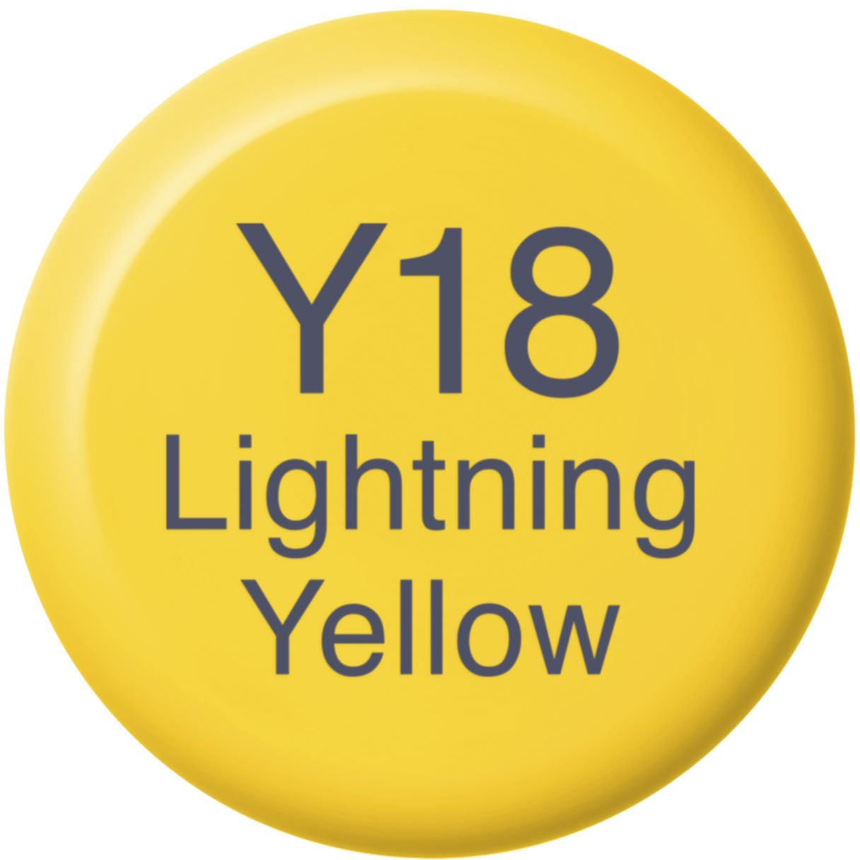 Copic Nachfülltinte – Lightning Yellow Y18 – 12 ml – für Copic Marker