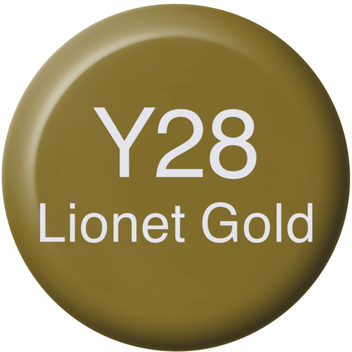 Copic Nachfüllflasche 21076269 Tintenglas – Y28 Lionet Gold, 12 ml, für Copic Classic, Sketch, Ciao und andere