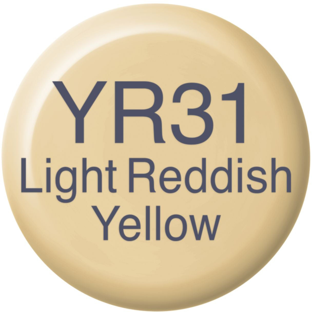 Copic Tintenglas – YR31 Hell Rötlich Gelb, 12 ml, für Copic Classic, Copic Sketch, Copic Ciao und andere