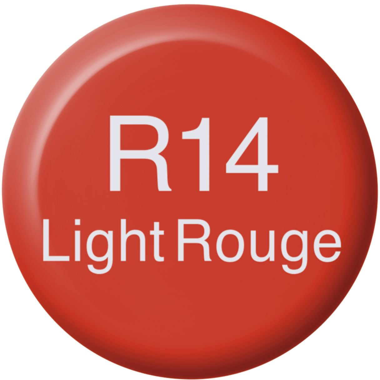 Copic Nachfüllfarbe Pigment/Tinte – Light Rouge R14 – 12 ml – für Copic Classic, Sketch, Ciao, Wide Marker