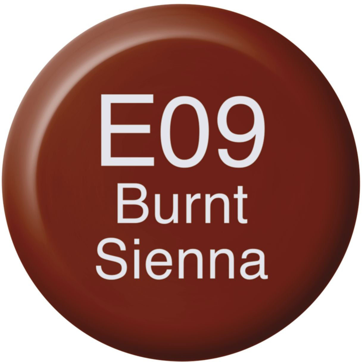 Copic Tinten-Nachfüllung – Burnt Sienna E09 – 12 ml – für Copic Marker (Classic, Sketch, Ciao, Wide)
