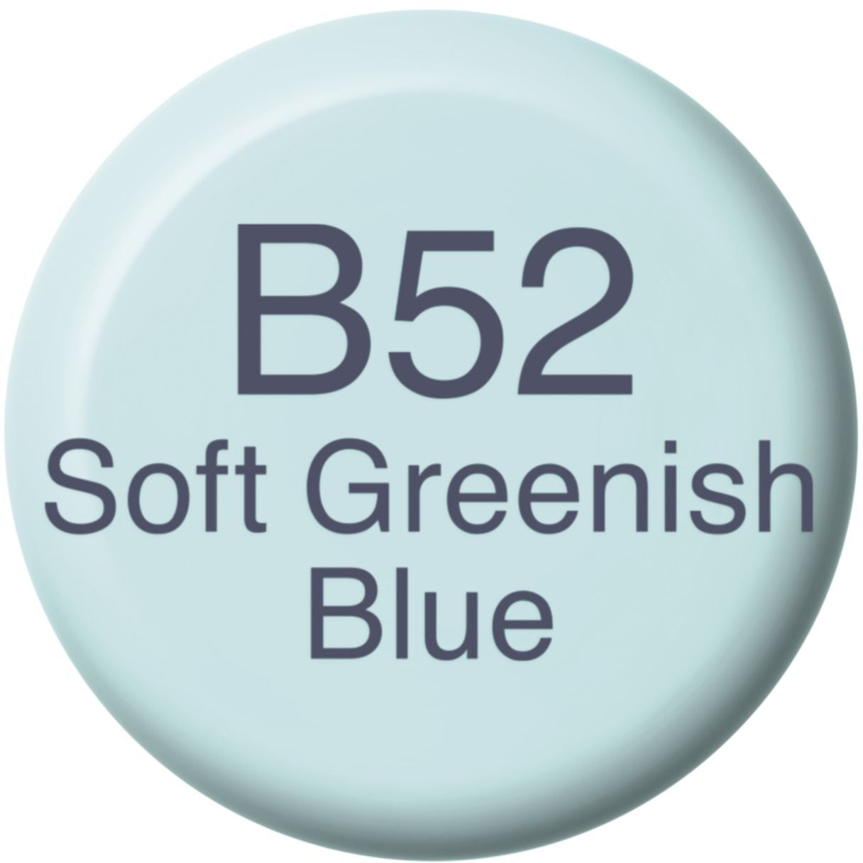 Copic Tinten-Nachfüllung – B52 Soft Greenish Blue – 12 ml – für Copic Marker (Classic, Sketch, Ciao, Wide)
