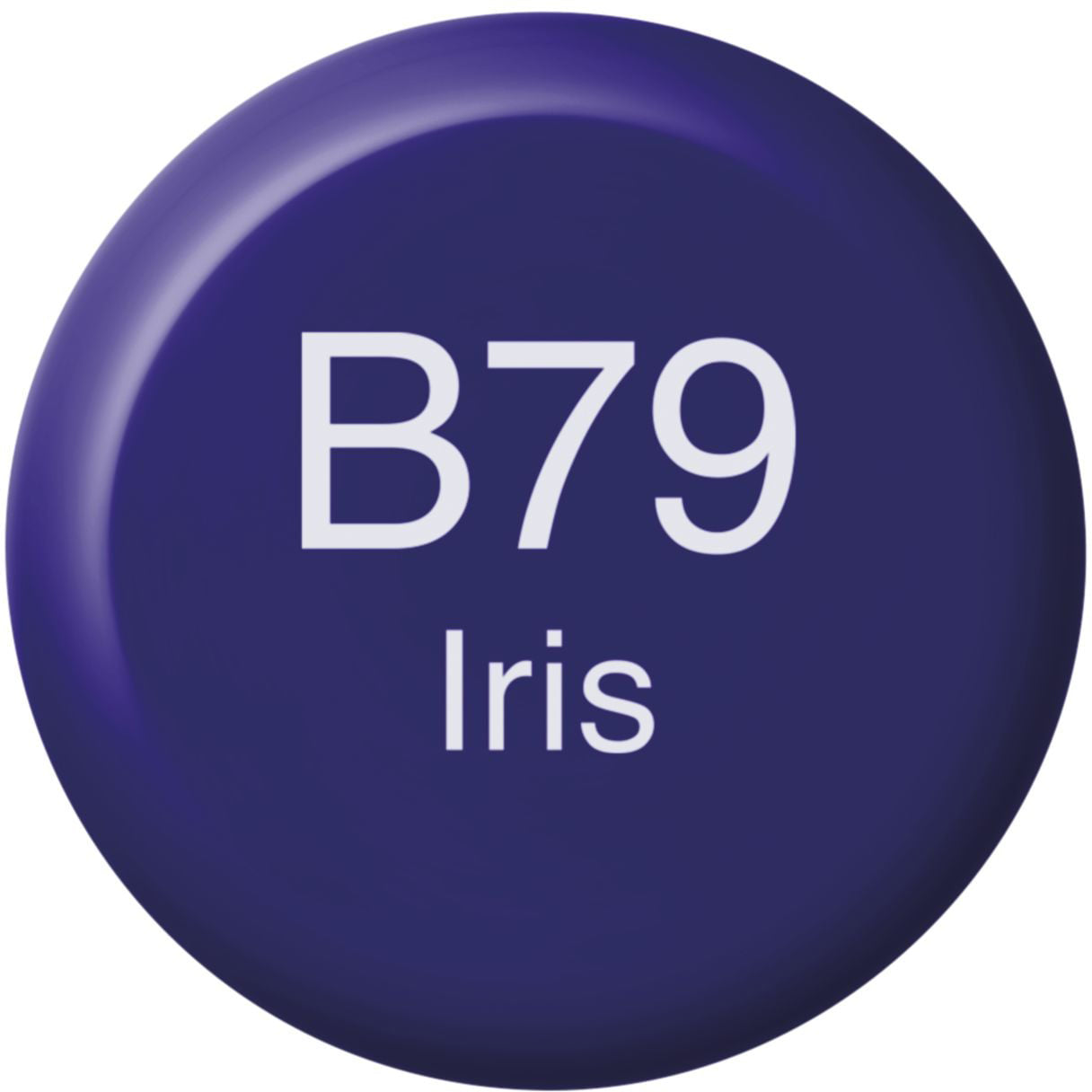 Copic Tinten-Nachfüllung B79 Tintenglas – Iris, 12 ml, für Copic Classic, Copic Sketch, Copic Ciao und andere