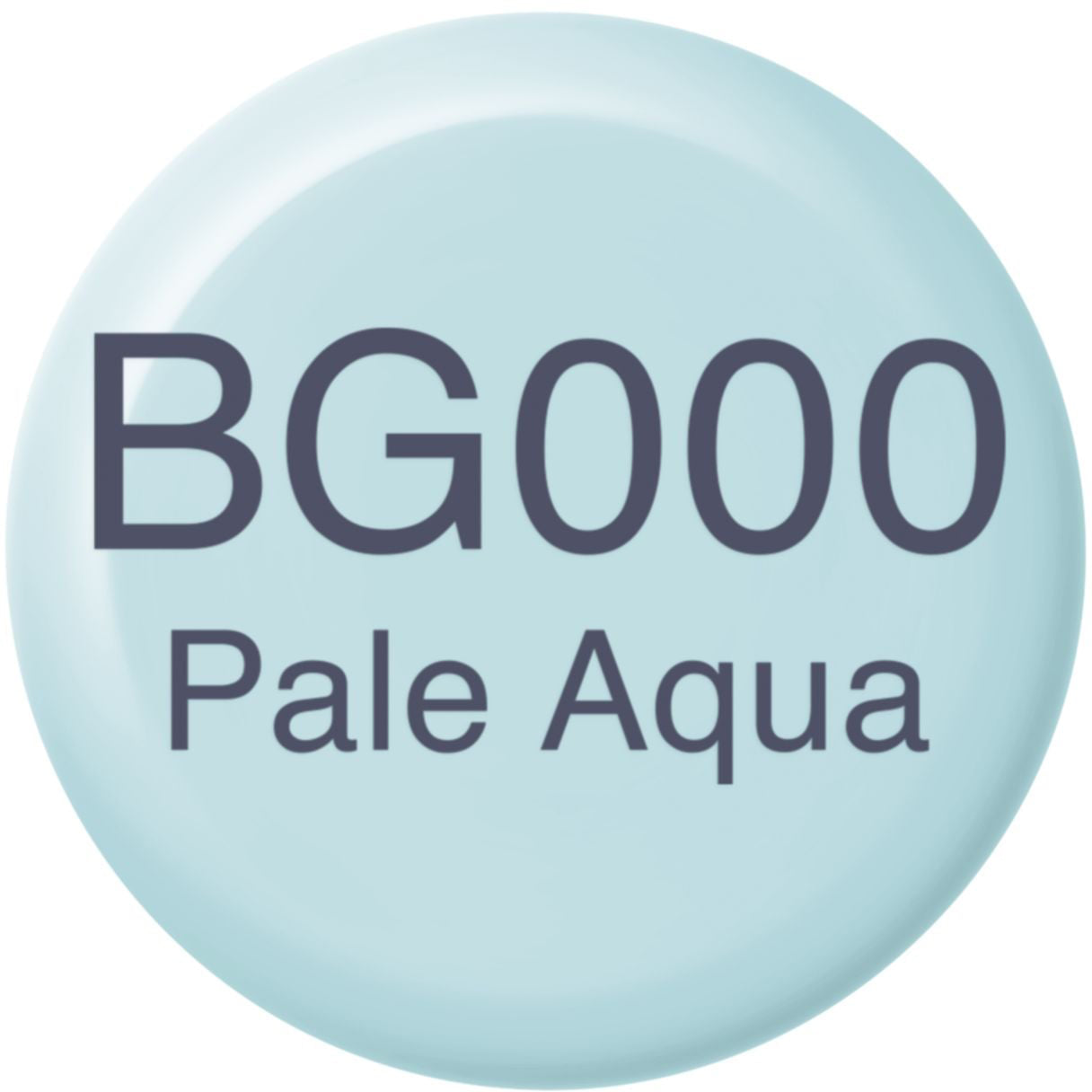 Copic BG000 Tintenglas – Blass Aqua, 12 ml, für Copic Classic, Copic Sketch, Copic Ciao und andere