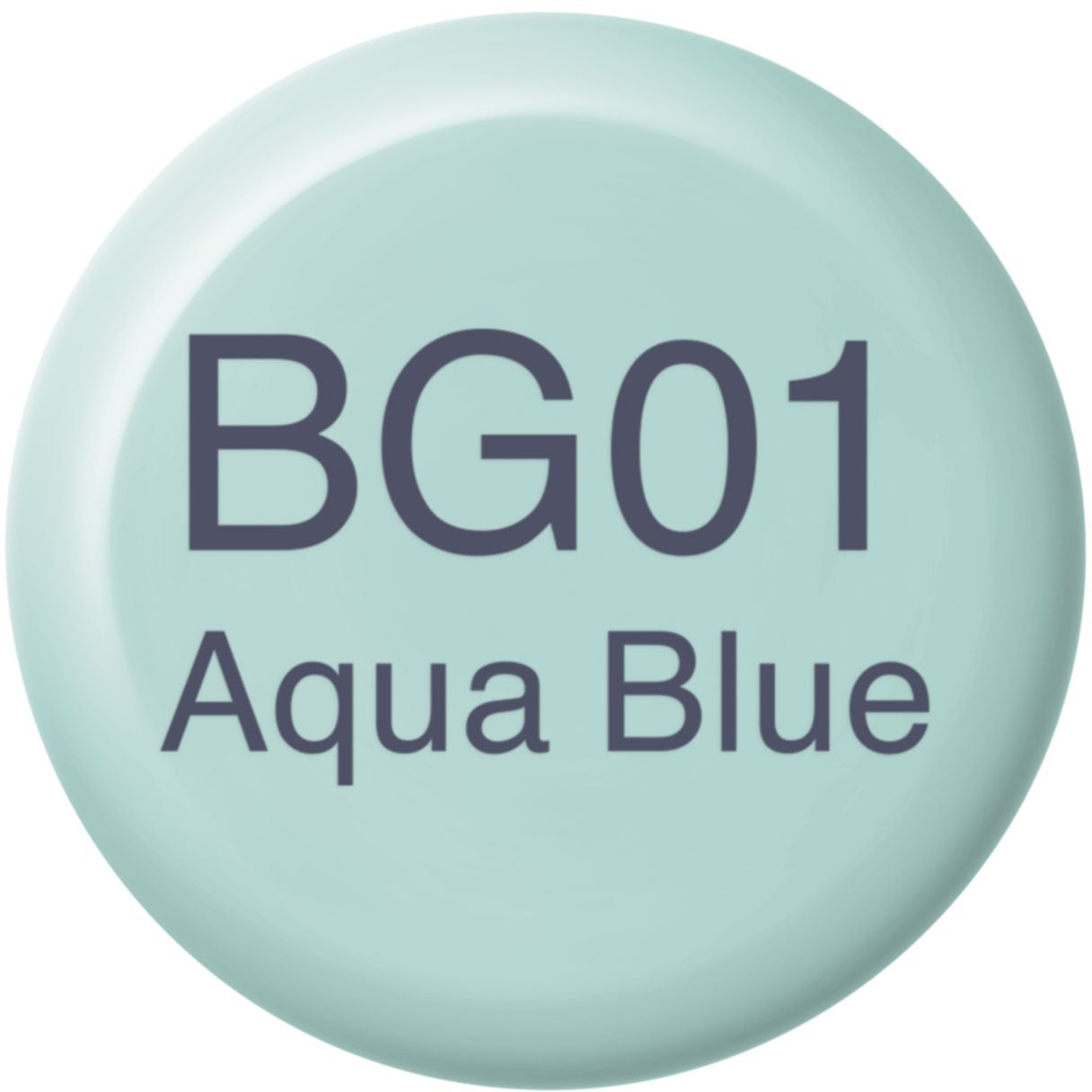 Copic Tinte BG01 Tintenglas – Aqua Blau, 12 ml, für Copic Classic, Copic Sketch, Copic Ciao und andere