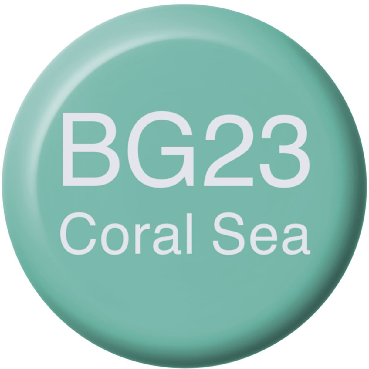 Copic Nachfüll-Tinte – Coral Sea BG23 – 12 ml – für Copic Marker (Classic, Sketch, Ciao, Wide)