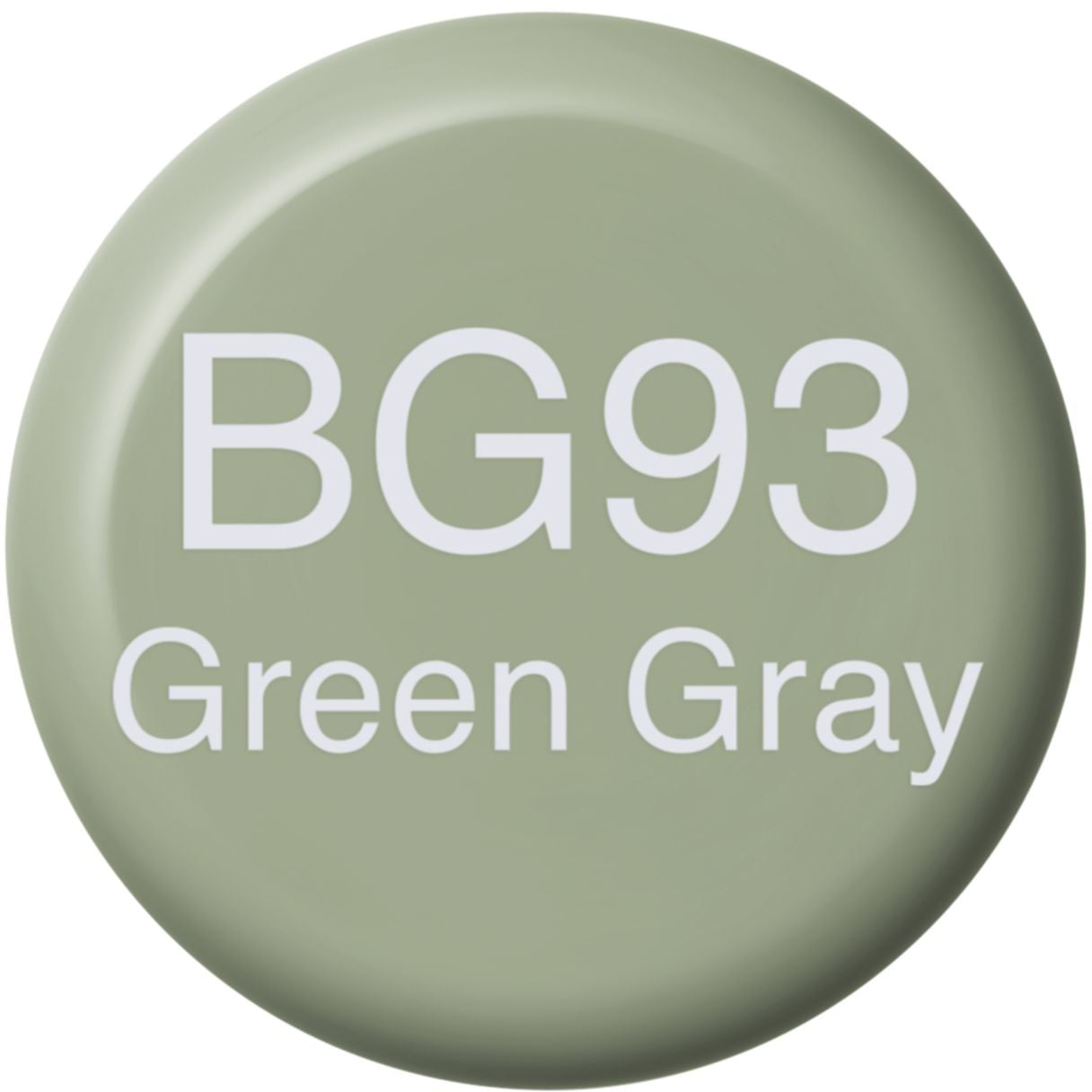 Copic BG93 Tintenglas – Grün-Grau, 12 ml, für Copic Classic, Copic Sketch, Copic Ciao und andere