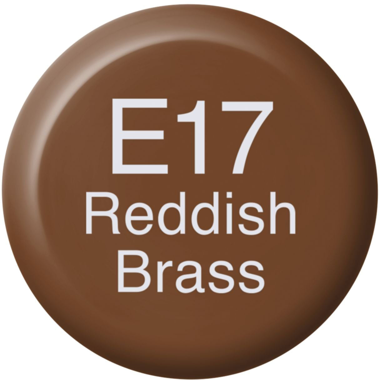 Copic Nachfülltinte – Reddish Brass E17 – 12 ml – für Copic Marker (Classic, Sketch, Ciao, Wide)
