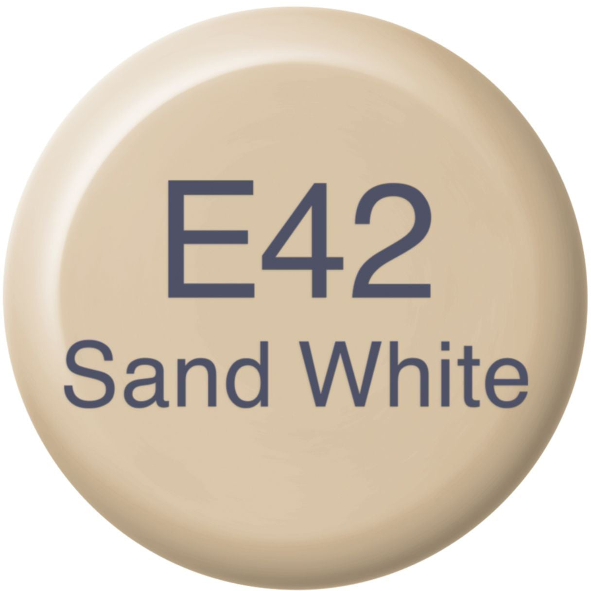Copic Nachfülltinte – Sand Weiss E42 – 12 ml – für Copic Marker