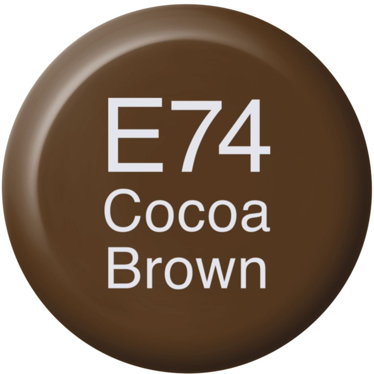 Copic Tinte – Cocoa Brown E74 – 12 ml – für Copic Marker (Classic, Sketch, Ciao, Wide)
