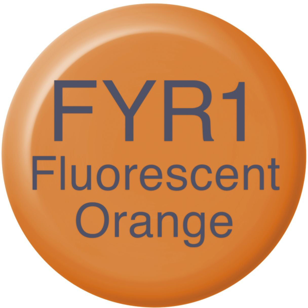 Copic FYR1 Tintenglas – Leuchtorange, 12 ml, für Copic Classic, Copic Sketch, Copic Ciao und andere