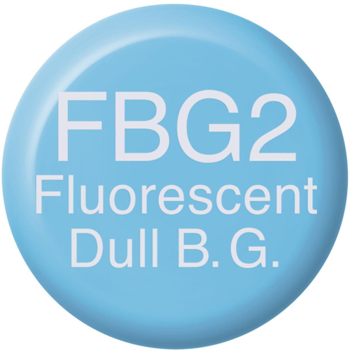 Copic FBG2 Tintenglas – Fluoreszierend Blaugrün, 12 ml, für Copic Classic, Copic Sketch, Copic Ciao und andere