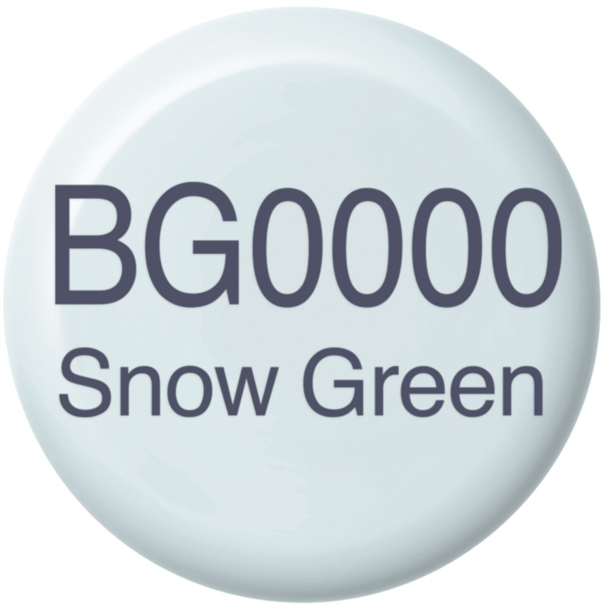 Copic Nachfüll-Tinte – Snow Green BG0000 – 12 ml – für Copic Marker (Classic, Sketch, Ciao, Wide)