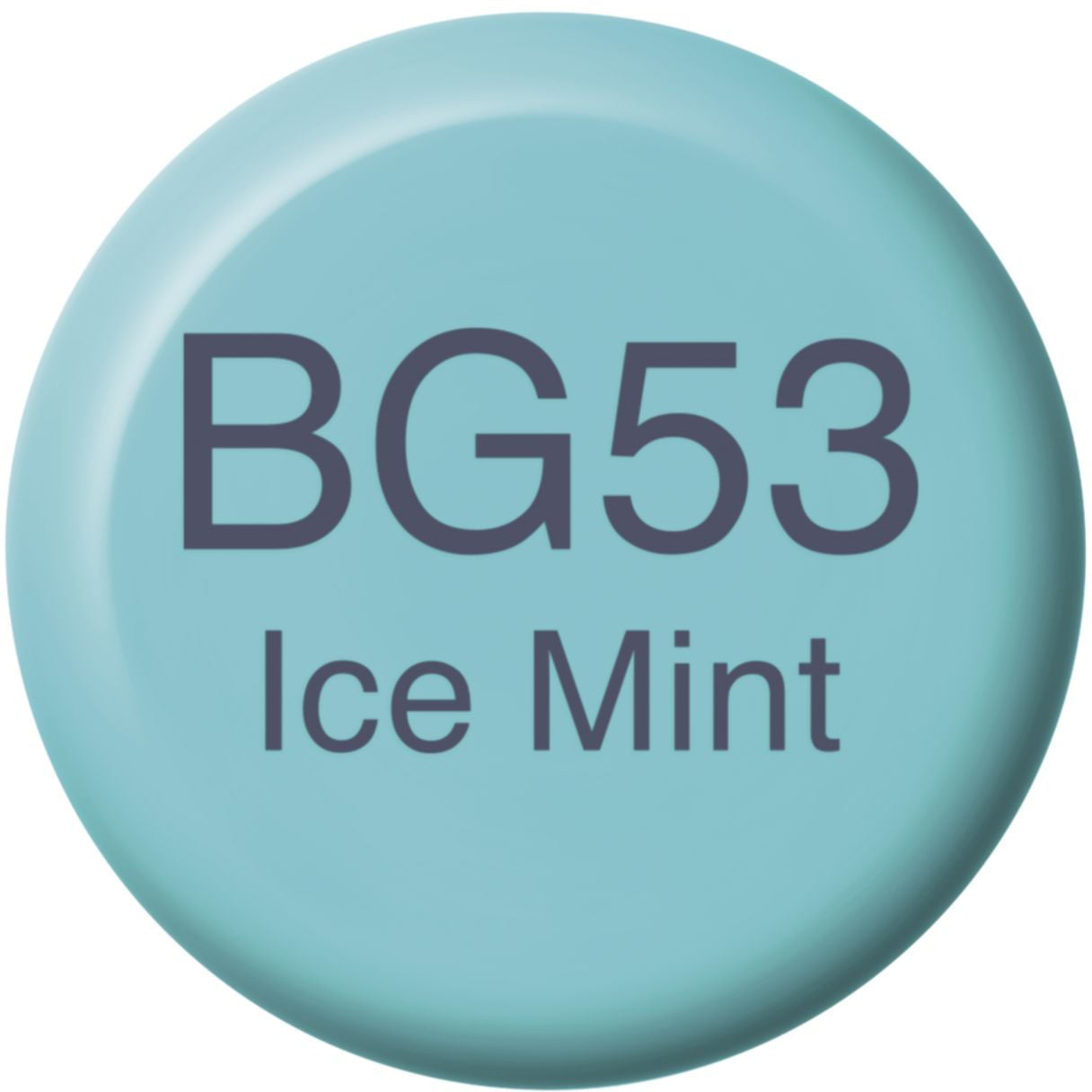 Copic Tinten-Nachfüllung BG53 Tintenglas – Ice Mint, 12 ml, für Copic Classic, Copic Sketch, Copic Ciao und andere
