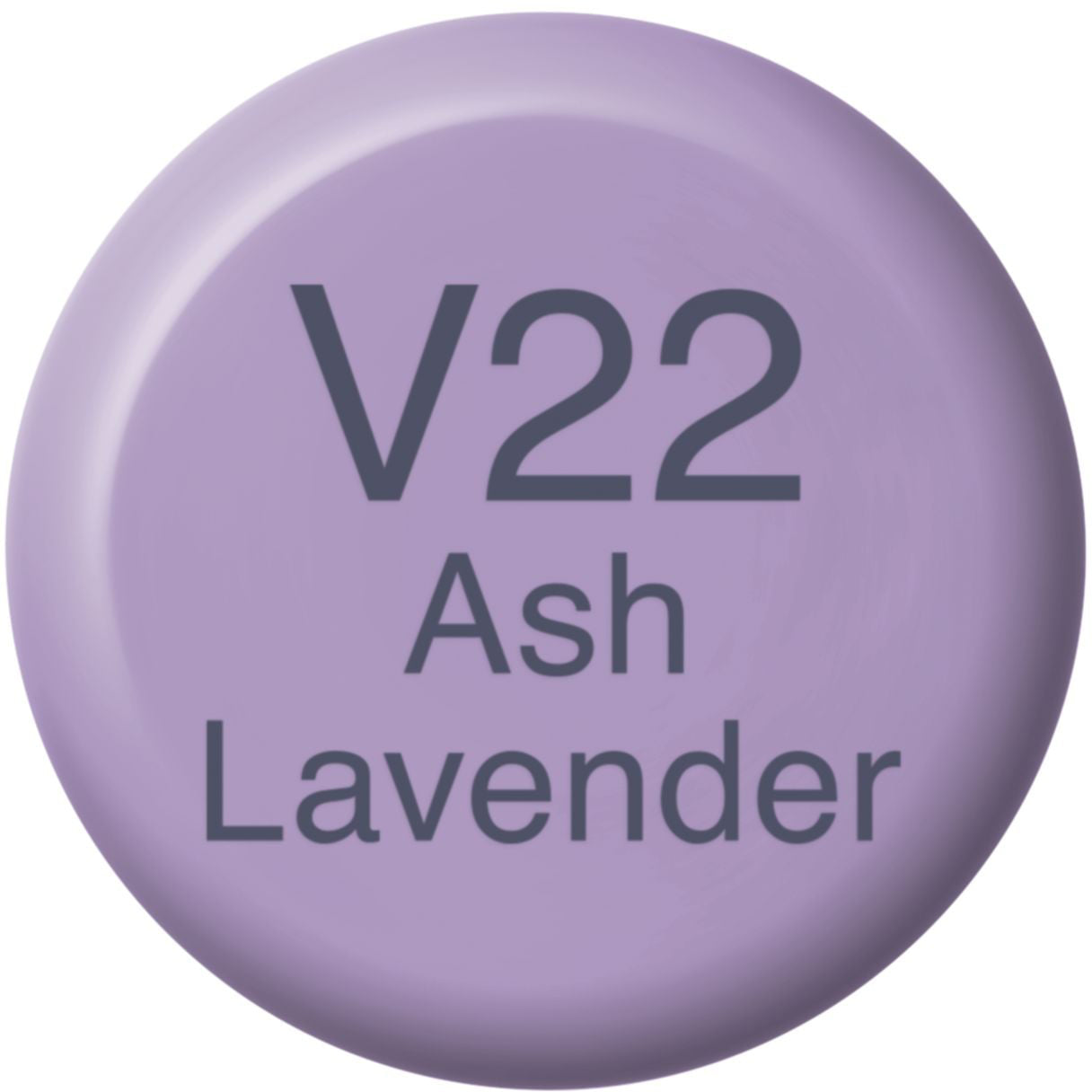 Copic V22 Tintenglas – Ash Lavender, 12 ml, für Copic Classic, Copic Sketch, Copic Ciao und andere