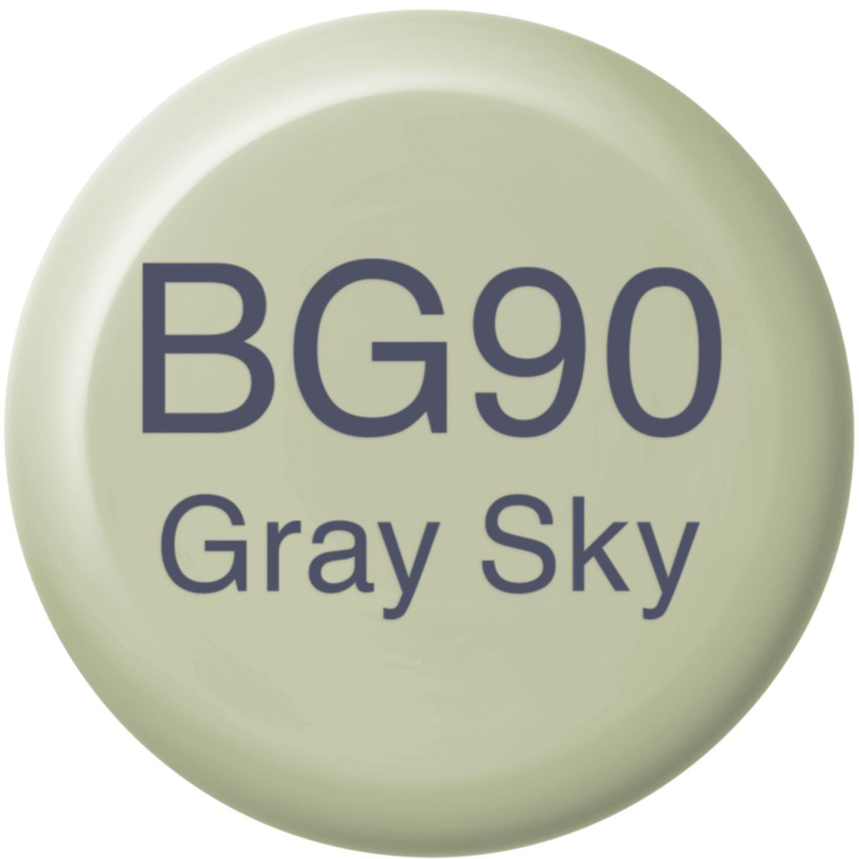 Copic Tinten-Nachfüllung – Tinte – Grey Sky BG90 – 12 ml – für Copic Marker (Classic, Sketch, Ciao, Wide)