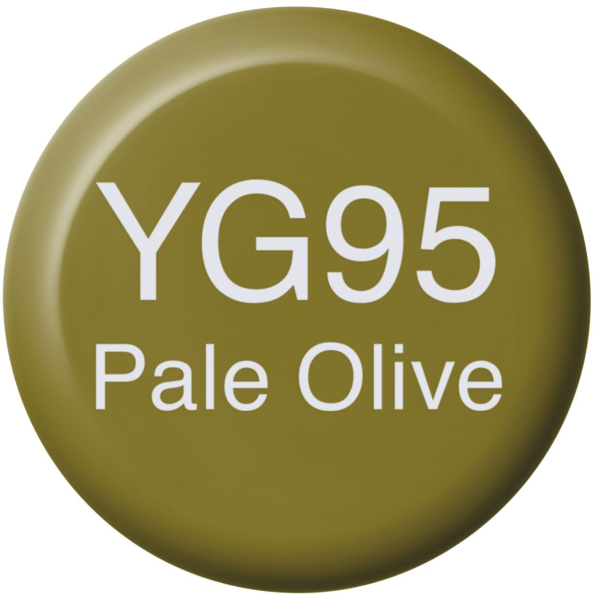Copic Nachfüll-Tinte – Pale Olive YG95 – 12 ml – für Copic Marker (Classic, Sketch, Ciao, Wide)