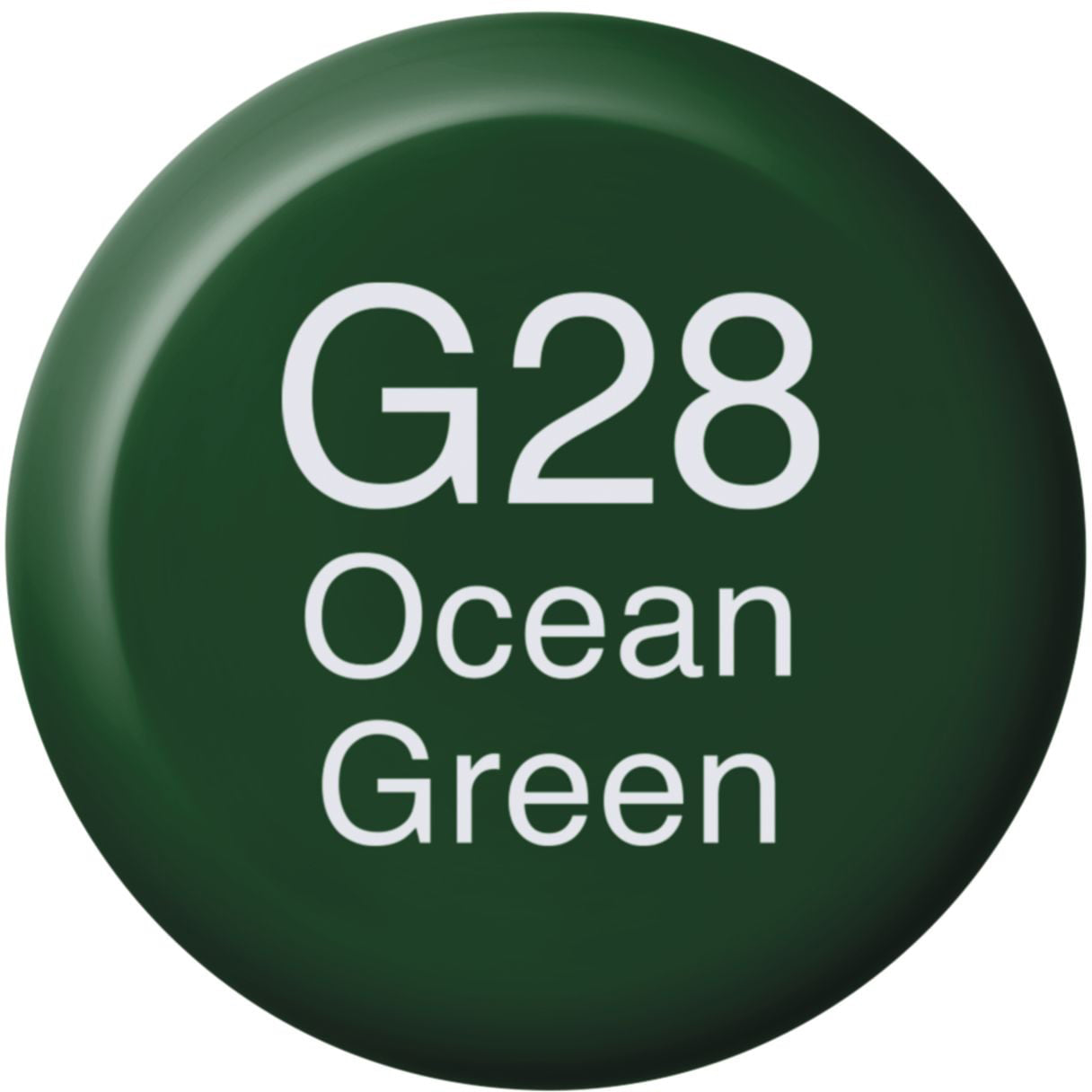 Copic Nachfüll-Tinte – Ocean Green G28 – 12 ml – für Copic Marker (Classic, Sketch, Ciao, Wide)
