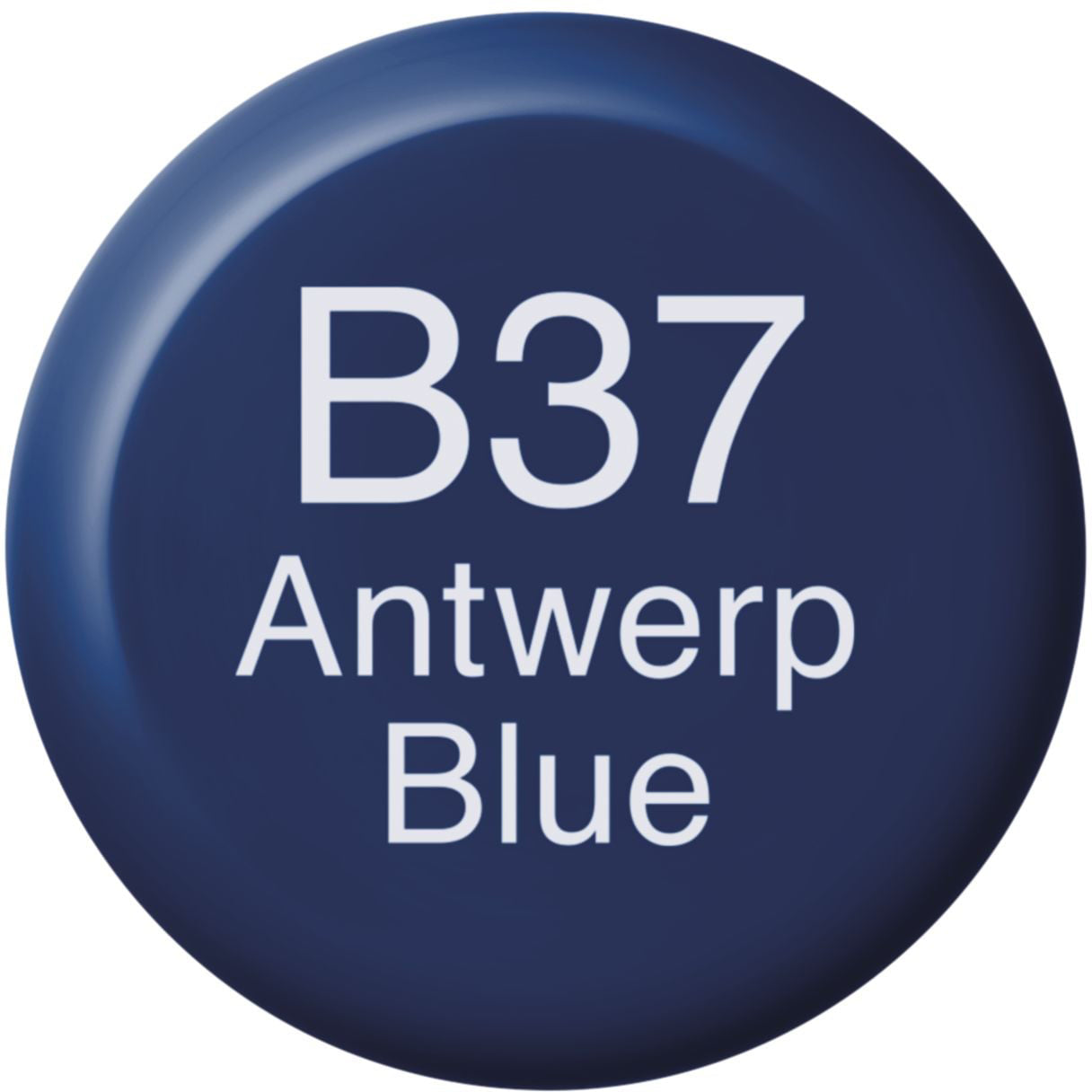 Copic B37 Tintenglas – Antwerp Blue, 12 ml, für Copic Classic, Copic Sketch, Copic Ciao und andere
