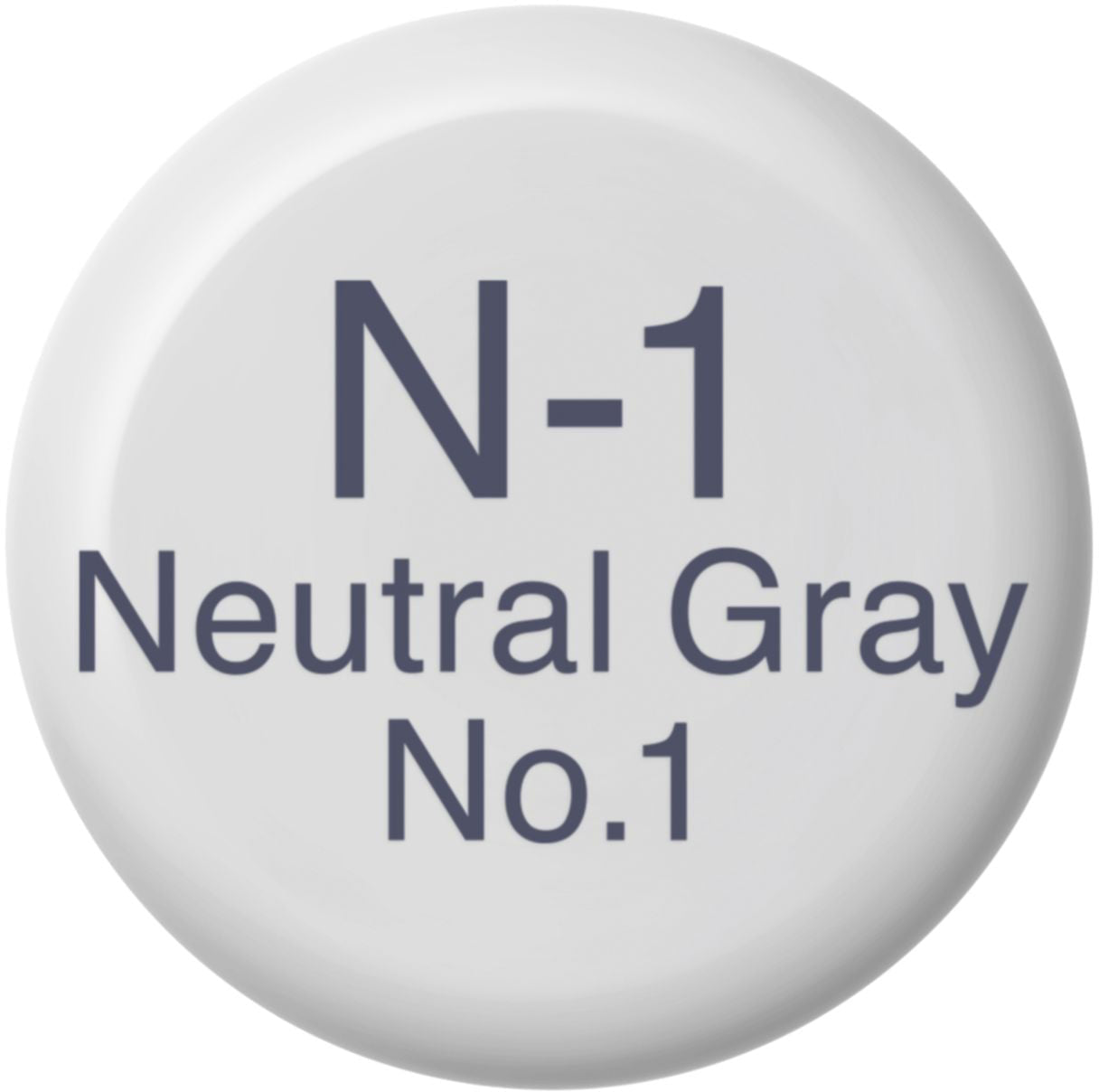 Copic Tinten-Nachfüllung N-1 Tintenglas – Neutralgrau, 12 ml, für Copic Classic, Copic Sketch, Copic Ciao und andere