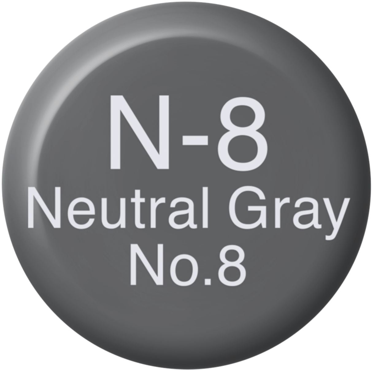 Copic Nachfülltinte – Neutralgrau N-8 – 12 ml – für Copic Marker (Classic, Sketch, Ciao, Wide)