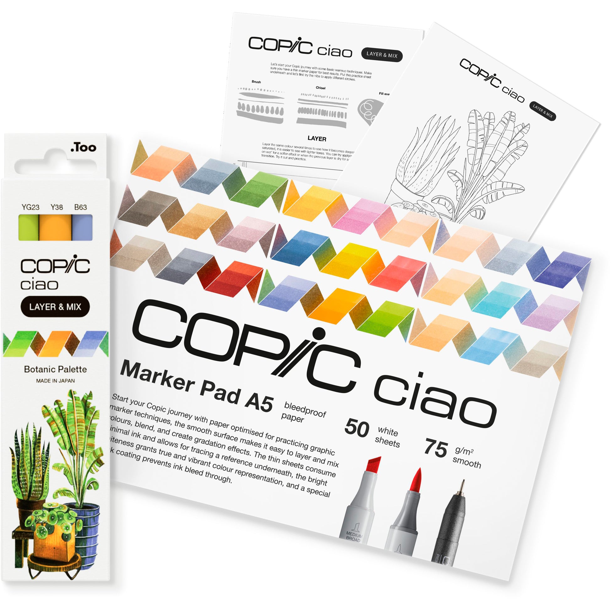 Copic Ciao Marker – 3 Farben