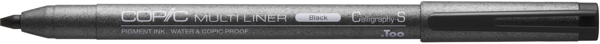 Copic Multiliner Calligraphy S Fineliner – 2 mm, schwarz, wasserfest