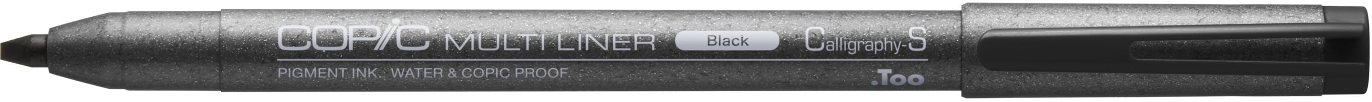 Copic Multiliner Calligraphy S Fineliner – 2 mm, schwarz, wasserfest