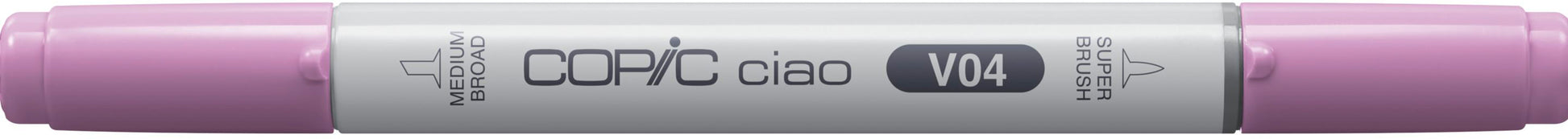 Copic Ciao Brush Pen – Doppelspitze, Kombi (Pinsel/Rundspitze), alkoholbasiert, Flieder