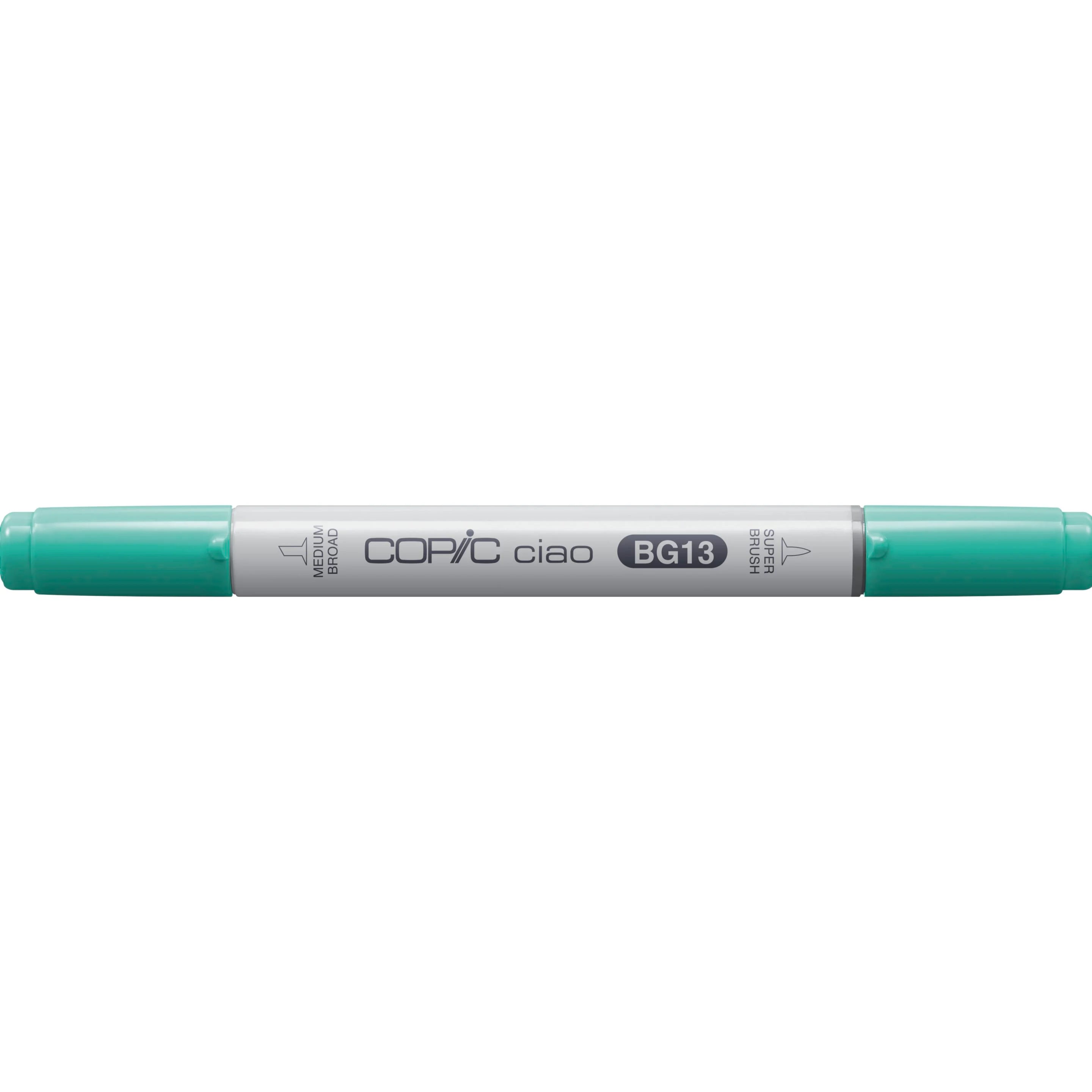 Copic Ciao Brush Pen, Doppelspitze – Pinsel + mittelbreite Spitze, alkoholbasiert, BG13 Mintgrün