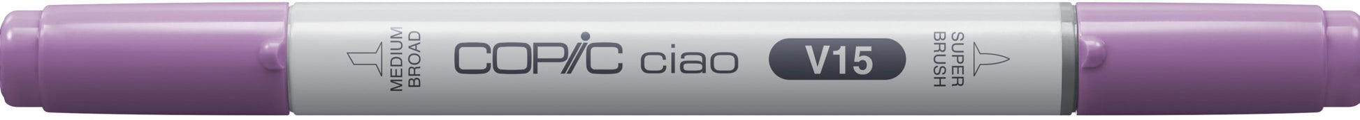 Copic Ciao Brush Pen, Doppelspitze – Pinsel + Rundspitze, alkoholbasiert, Mallow