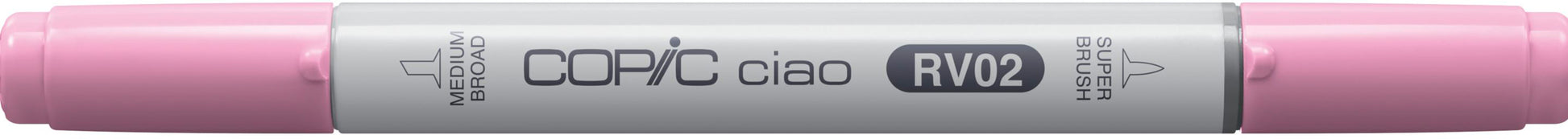 Copic Ciao Brush Pen, Doppelspitze – Kombi (Pinsel + mittelbreite Spitze), alkoholbasiert, gezuckertes Mandelrosa