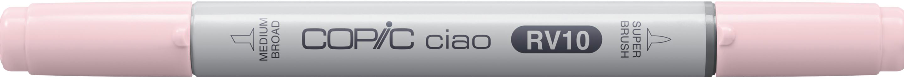 Copic Ciao Marker, Doppelspitze – Pinsel + Rundspitze, alkoholbasiert, RV10 Blassrosa