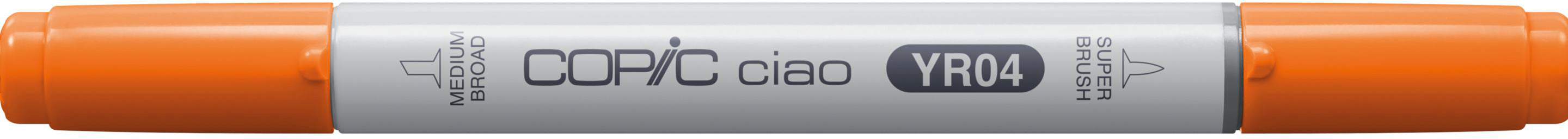 Copic Ciao Brush Pen, Doppelspitze – Kombi, alkoholbasiert, YR04 Chrome Orange