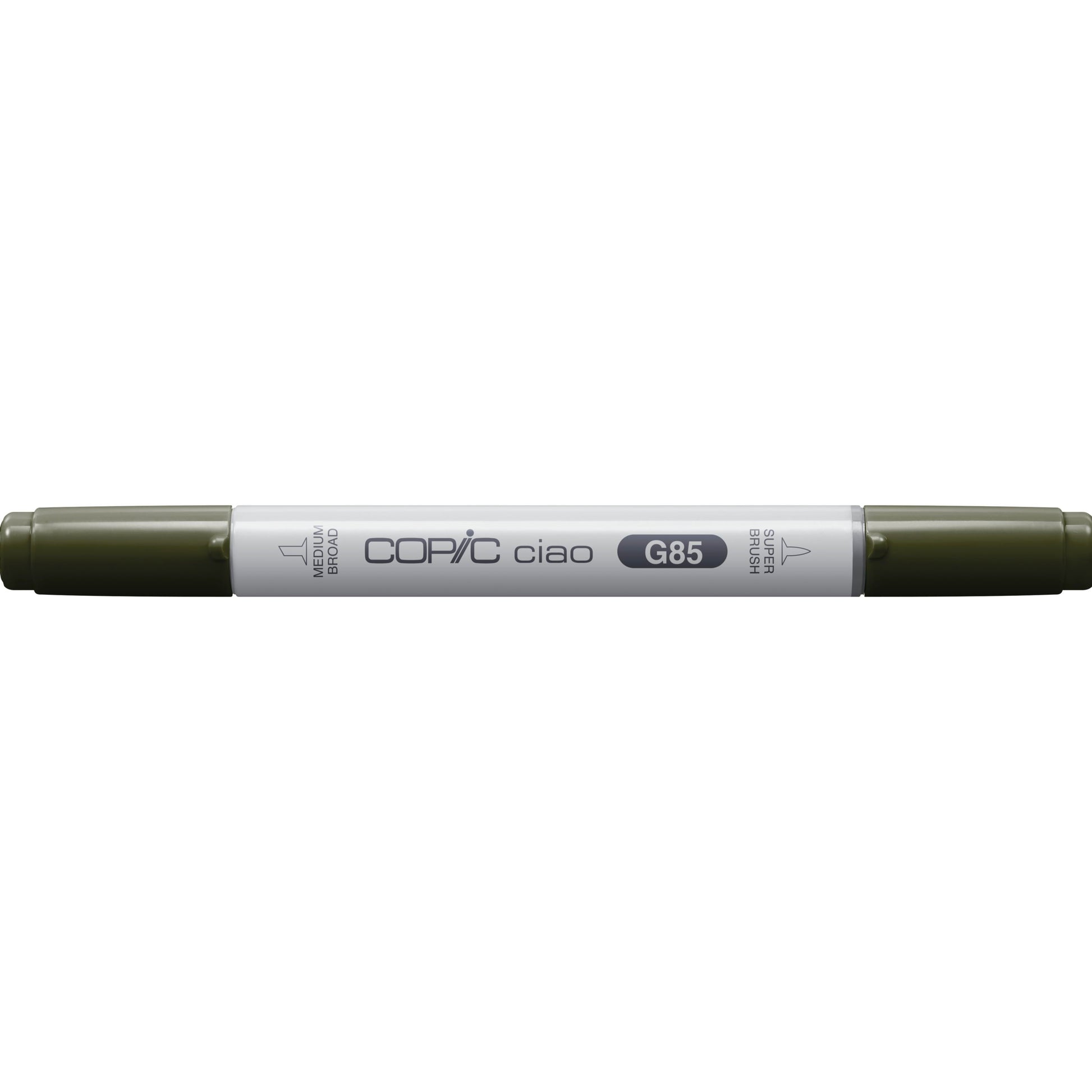 Copic Ciao Brush Pen, Doppelspitze – Pinselspitze, alkoholbasiert, G85 Verdigris