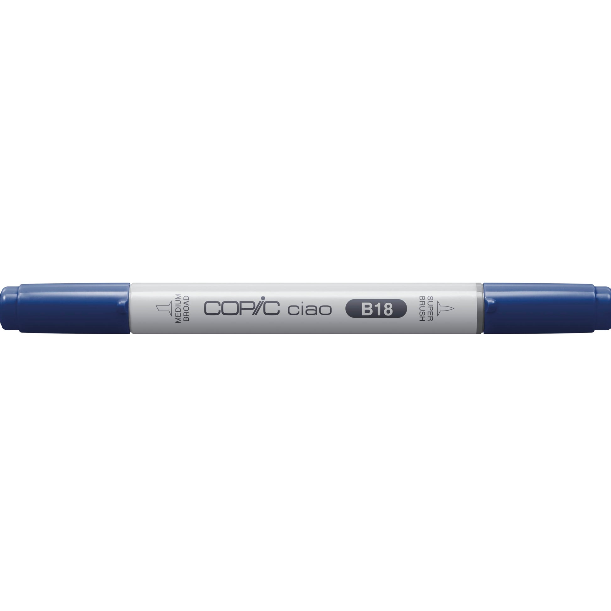 Copic Ciao Brush Pen, Doppelspitze – Pinsel + Mittelspitze, alkoholbasiert, Lapislazuli