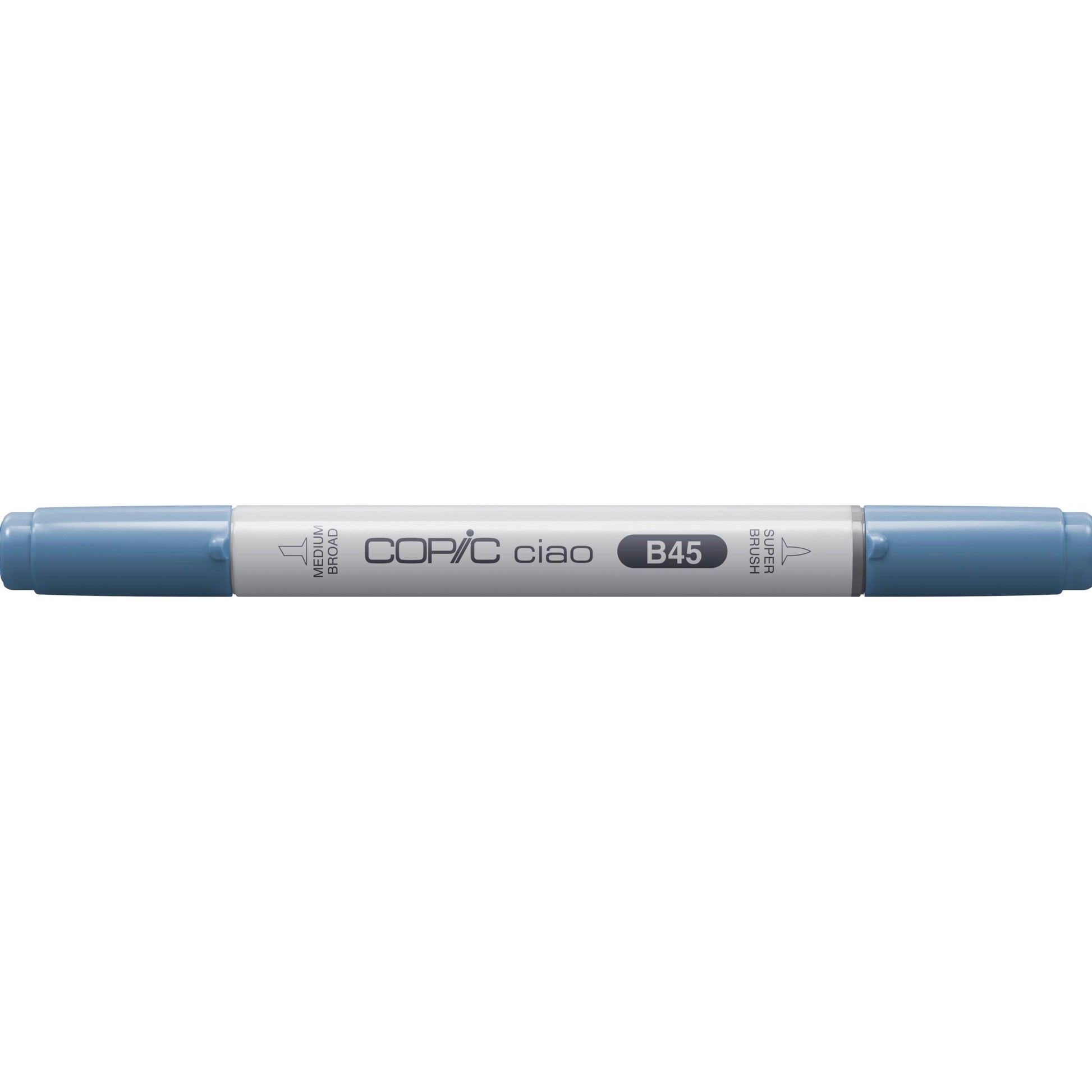 Copic Ciao Brush Pen, Doppelspitze – Pinsel + mittelbreite Spitze, alkoholbasiert, smoky blue