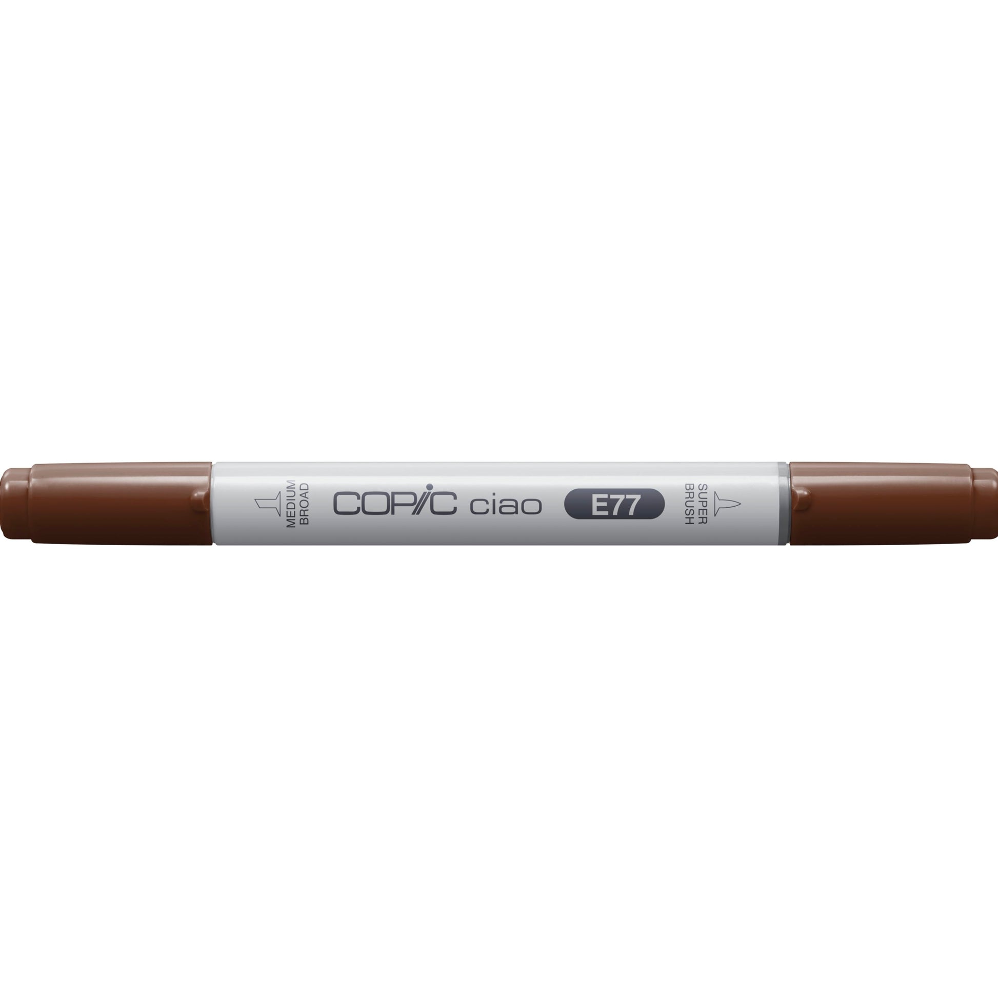Copic Ciao Brush Pen, Doppelspitze – Pinsel + Rundspitze, alkoholbasiert, Maroon