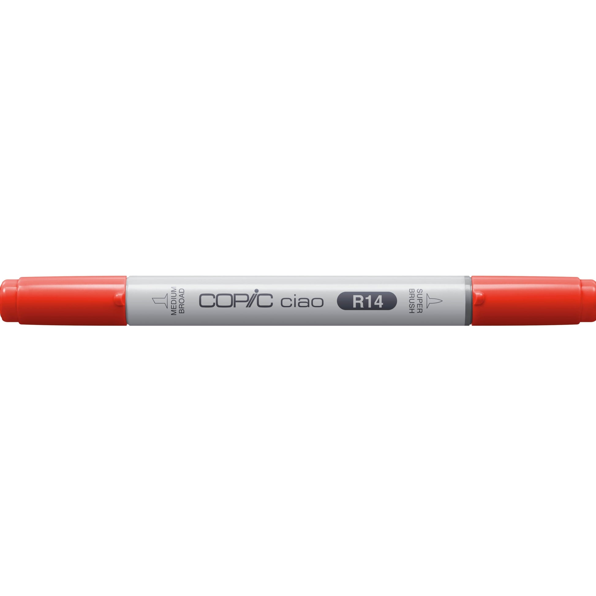 Copic Ciao Brush Pen, Doppelspitze – Pinsel + Rundspitze, alkoholbasiert, R14 Light Rouge