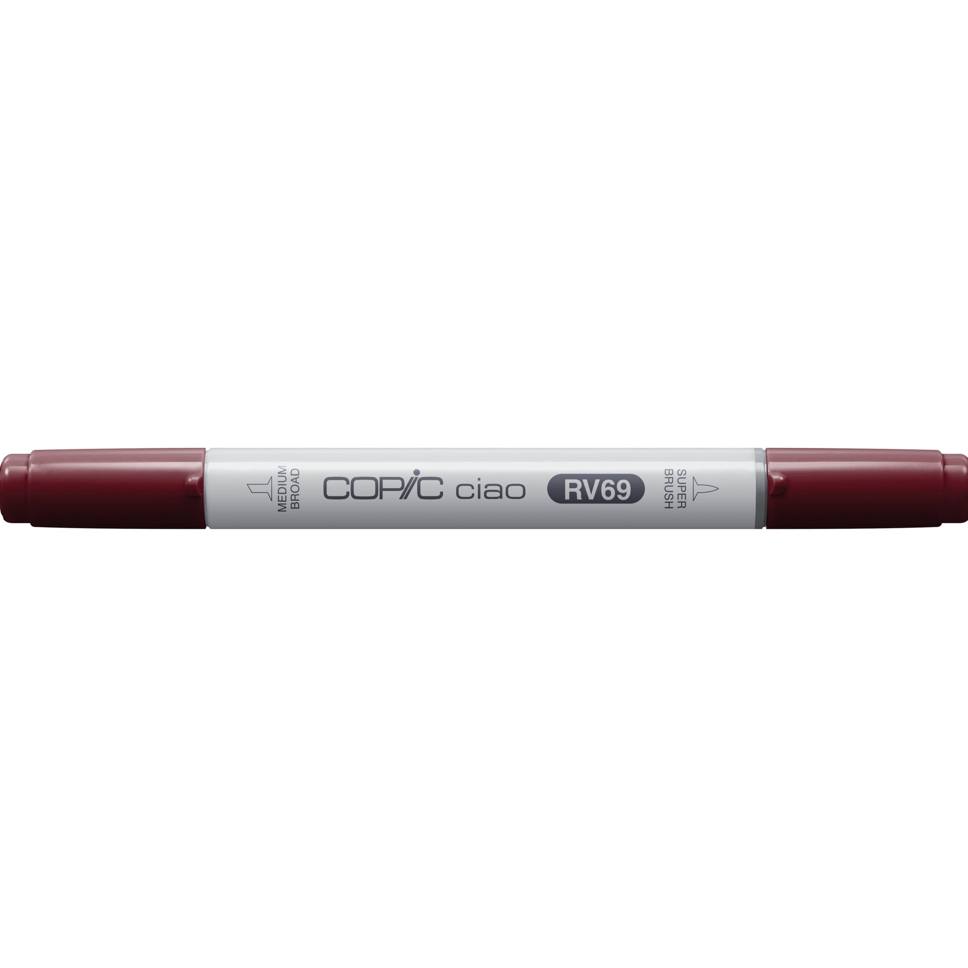 Copic Ciao Brush Pen, Doppelspitze – Pinsel + Rundspitze, alkoholbasiert, Pfingstrose (RV69)