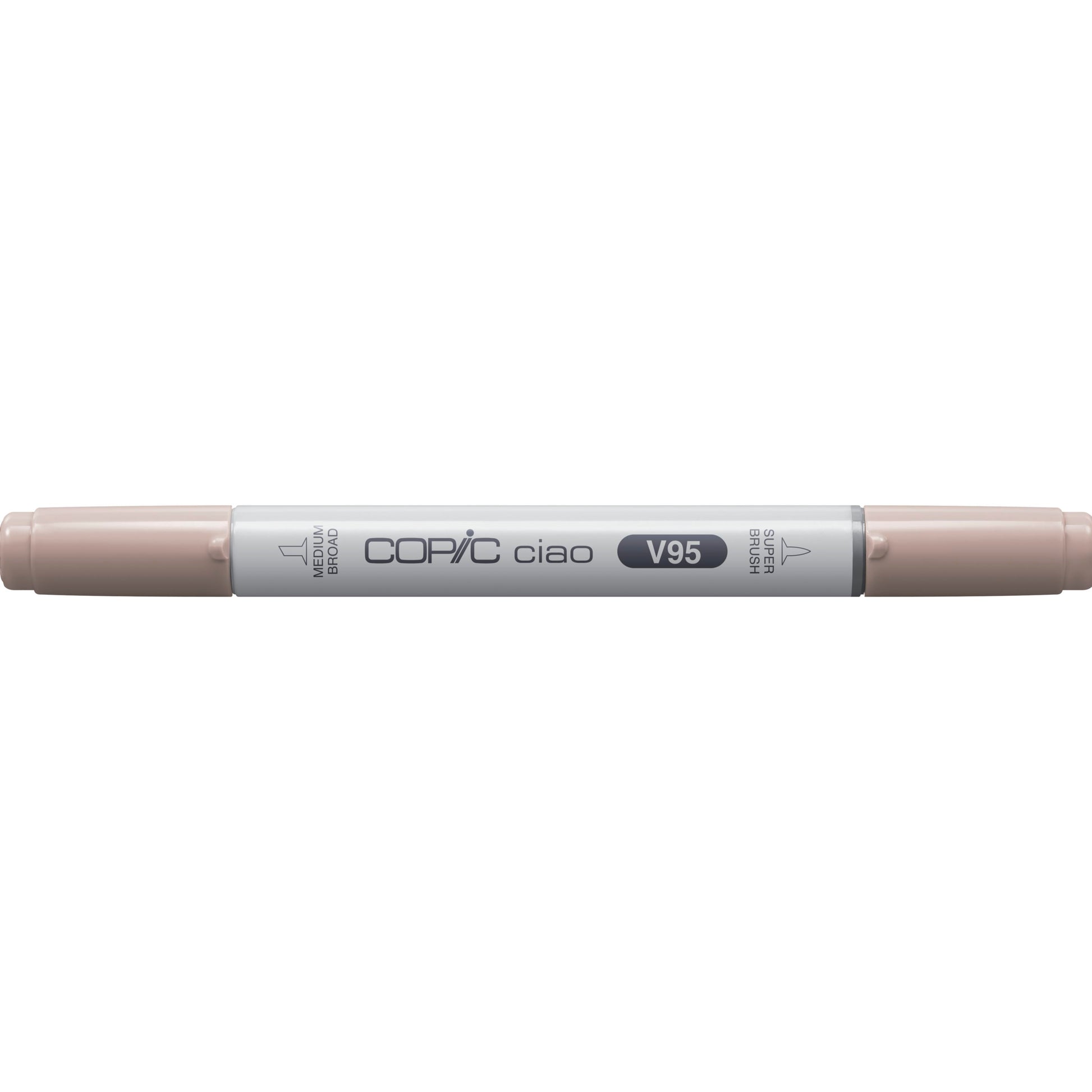 Copic Ciao Marker, Doppelspitze – Pinsel- und Rundspitze, alkoholbasiert, Helltraube