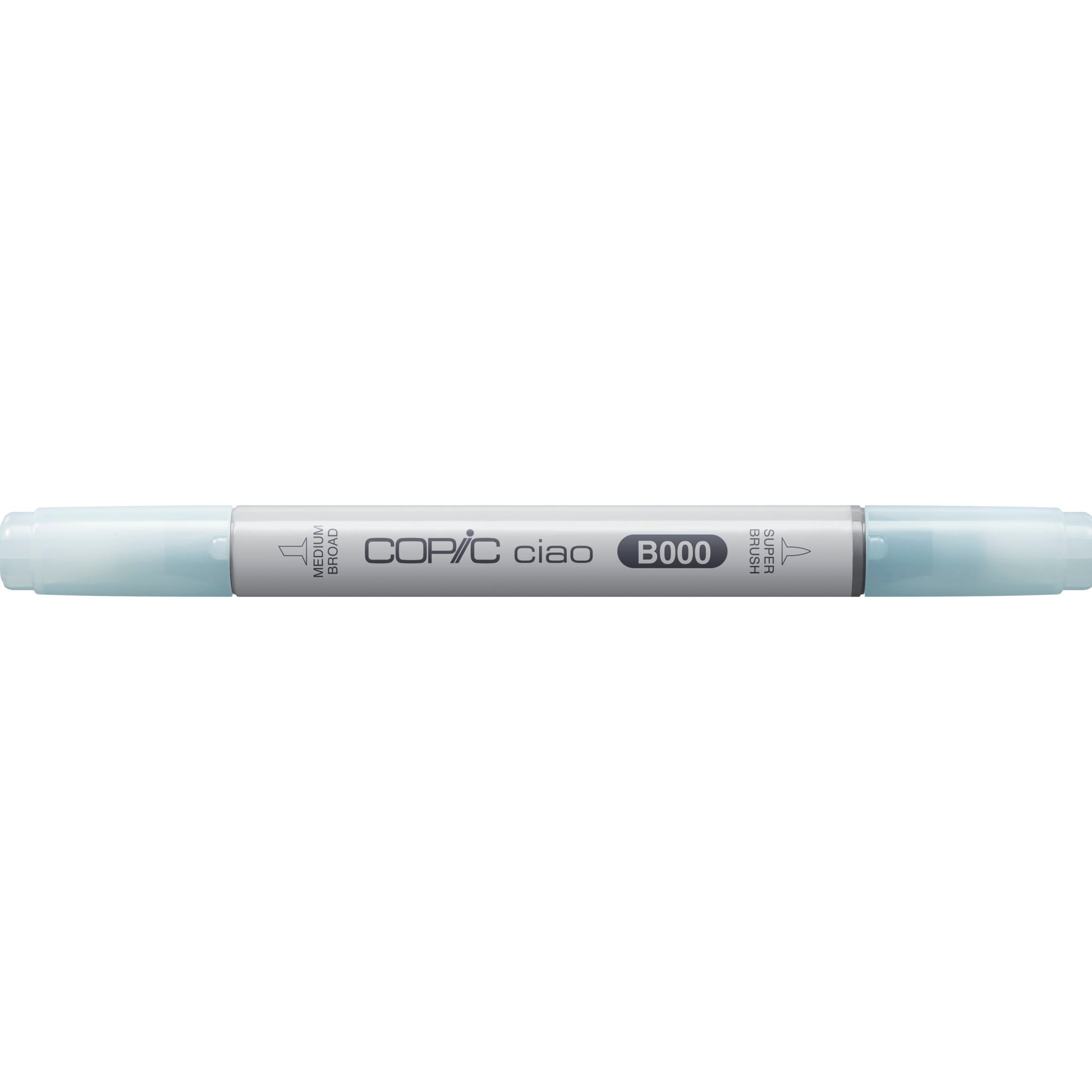 Copic Ciao Brush Pen, Doppelspitze – Kombi, alkoholbasiert, blassporzellanblau
