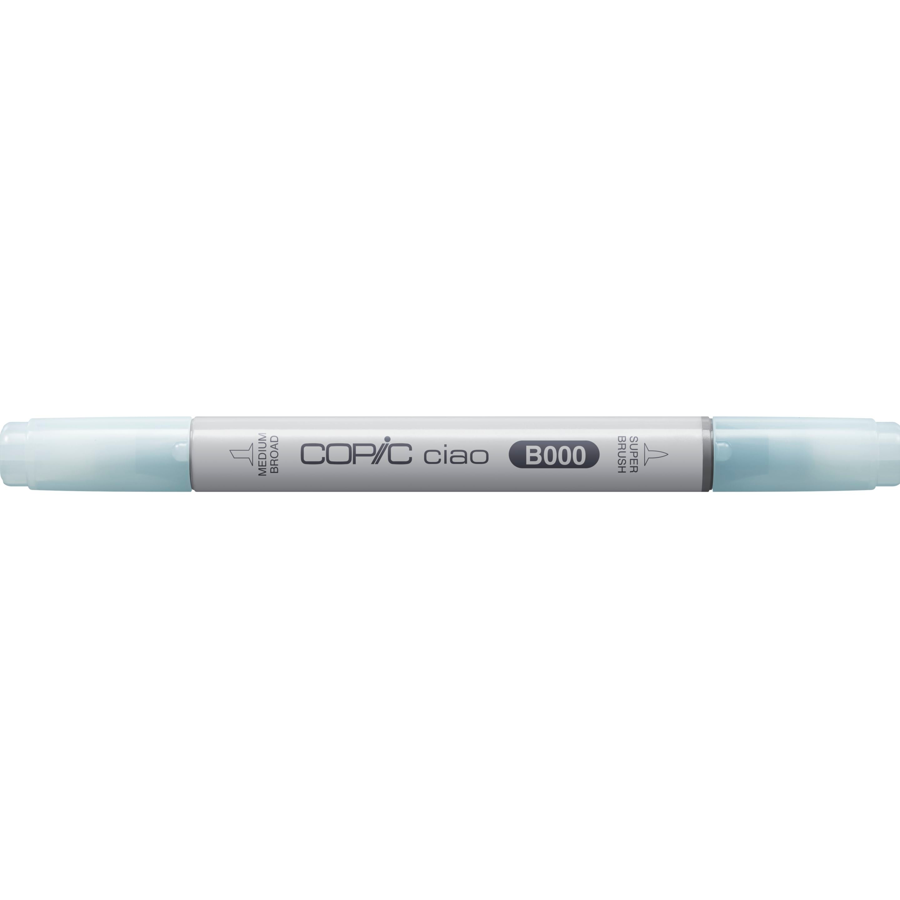 Copic Ciao Brush Pen, Doppelspitze – Kombi, alkoholbasiert, blassporzellanblau