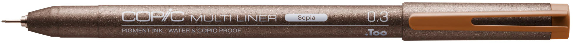 Copic Multiliner Fineliner – 0,3 mm, Sepia, wasserfest
