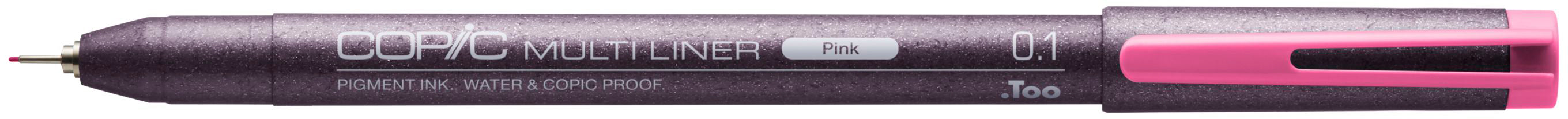 Copic Multiliner Fineliner – 0,1 mm, pink, wasserfest